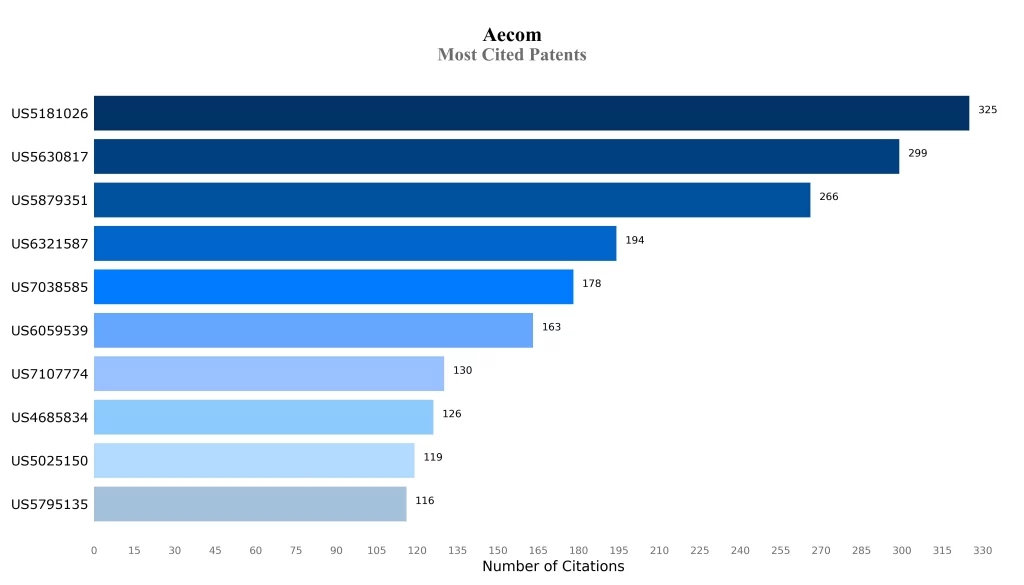 Most Cited Patents