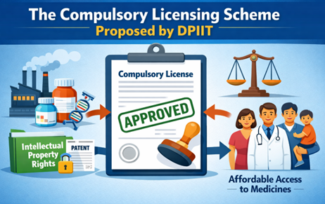 Compulsory license Scheme by DPIIT